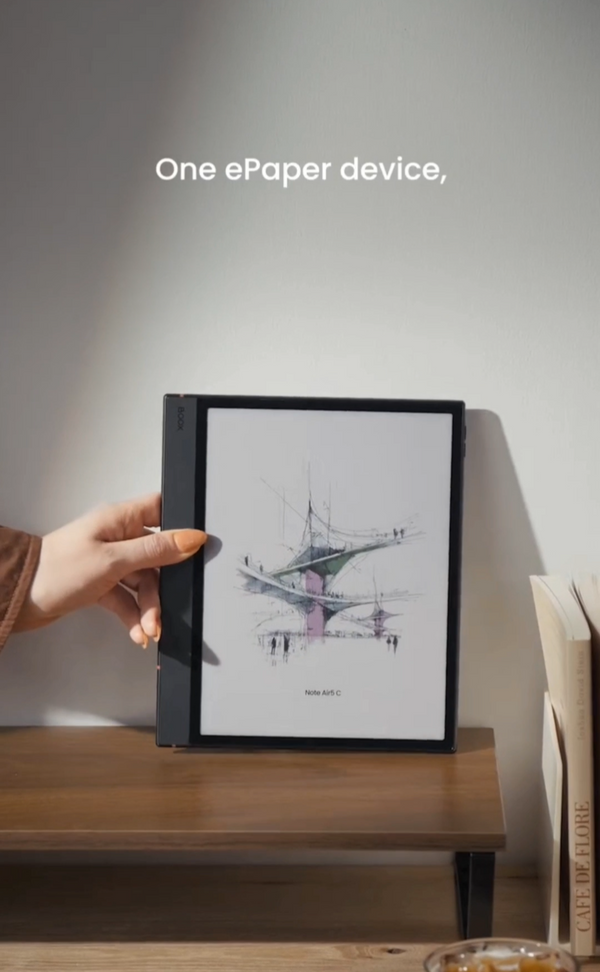 BOOX Note Air5 C | The Joy of Reading
