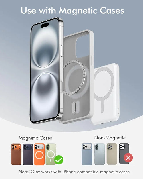 Atoserva™ Snap-Charge | Ultra-Slim 10K mAh Magnetic Power Bank